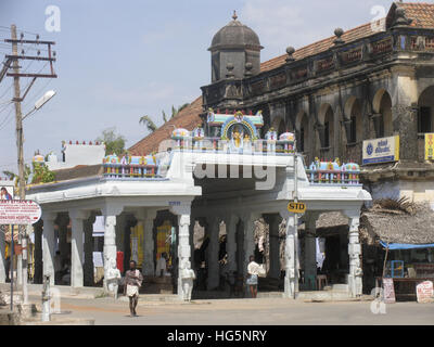 Sthanumalayan Tempel, Kanyakumari, Tamil Nadu, Indien Stockfoto