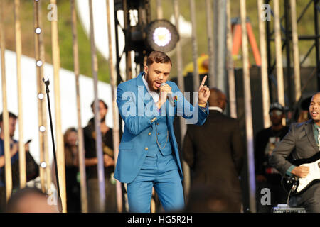 Jidenna erklingt in 2016 MTV Woodie awards auf dem SXSW am 16. März 2016 in Austin, Texas. Stockfoto