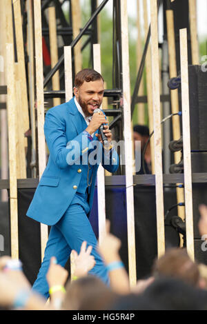 Jidenna erklingt in 2016 MTV Woodie awards auf dem SXSW am 16. März 2016 in Austin, Texas. Stockfoto