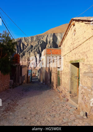 Argentinien, Provinz Salta, Ansicht von Iruya. Stockfoto