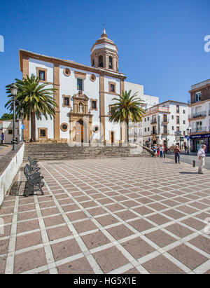 Spanien, Andalusien, Provinz Malaga, Ronda, 16. Jahrhundert Iglesia de Nuestra Señora De La Merced Stockfoto