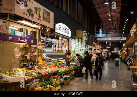 Ohmicho Ichiba, Kanazawa City, Präfektur Ishikawa, Japan Stockfoto