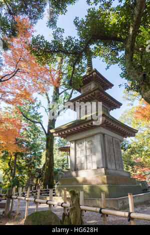 Kenrokuen, Kanazawa City, Präfektur Ishikawa, Japan Stockfoto