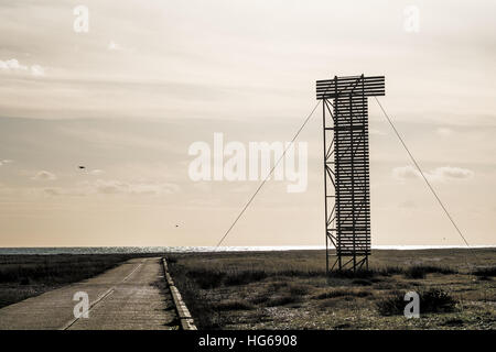 Holzstruktur Dungeness Stockfoto