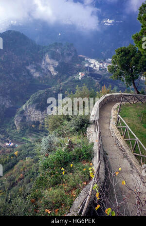 Almafi Küstenstadt von Ravello, Italien Stockfoto