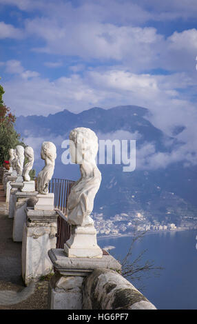 Almafi Küstenstadt von Ravello, Italien Stockfoto