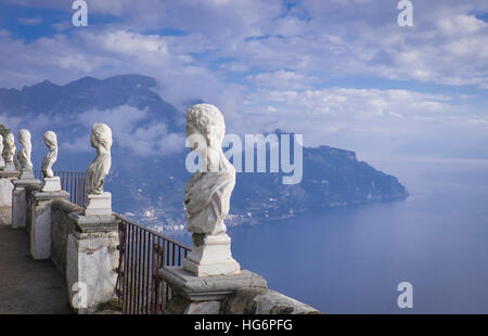 Almafi Küstenstadt von Ravello, Italien Stockfoto