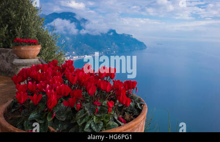 Almafi Küstenstadt von Ravello, Italien Stockfoto