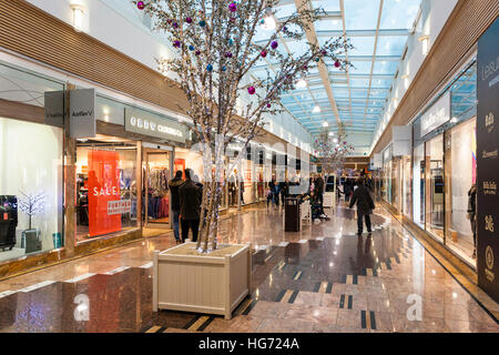 Gloucester Quays Outlet Shoppingcenter, Gloucester Docks UK Stockfoto