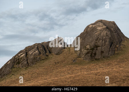 Henne-Berg in den Bergen von Mourne im süd-östlichen Teil von Nordirland Stockfoto