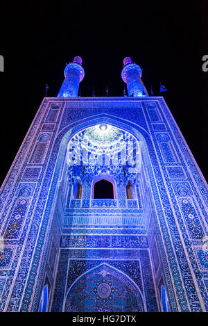 800 Jahre alten grand, congregational Jameh Moschee von Yazd Stadt im Iran Stockfoto