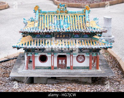 Reste vom Splendid China Vergnügungspark in Apopka Florida Stockfoto