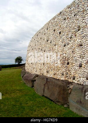 Newgrange, Knowth, Dowth, Tara - Boyne Valley, Irland Stockfoto