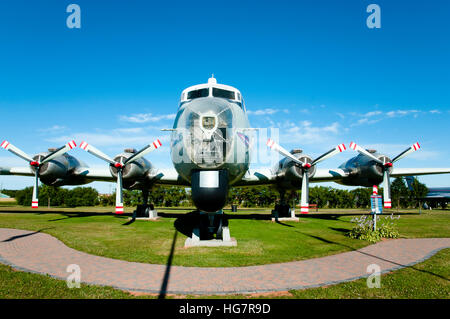 CP-107 Argus Flugzeug Stockfoto