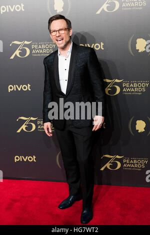 Christian Slater kommt bei den 75. Peabody Awards am 21. Mai 2016 in New York City. Stockfoto