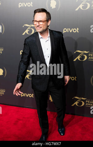 Christian Slater kommt bei den 75. Peabody Awards am 21. Mai 2016 in New York City. Stockfoto