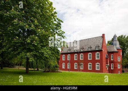 Deutschland, NRW, Städteregion Aachen, Alsdorf, Burg Alsdorf Stockfoto