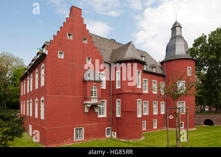 Deutschland, NRW, Städteregion Aachen, Alsdorf, Burg Alsdorf Stockfoto