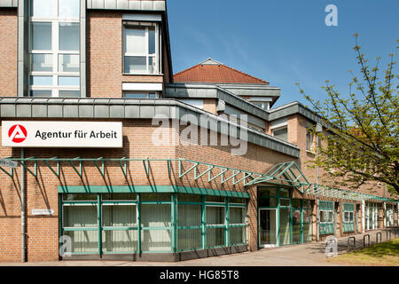 Deutschland, NRW, Städteregion Aachen, Alsdorf, Otto-Wels-Str. 4, Agentur Für Arbeit Stockfoto