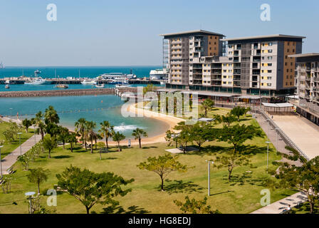 Darwin City Waterfront Entwicklung Stockfoto