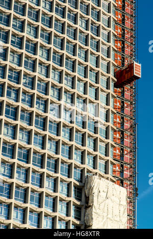 Londons ikonischen Gebäude Mittelpunkt renoviert. Stockfoto