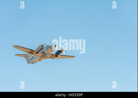 Israel, IDF, IAF, Beechcraft king super Luft Stockfoto