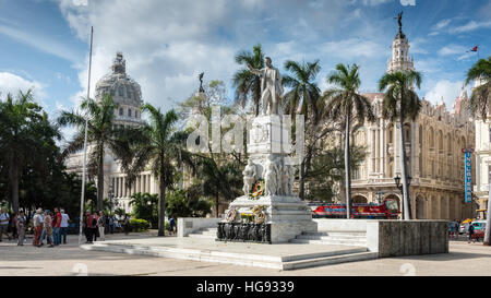 Central Park, Havanna, Kuba Stockfoto