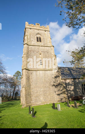 St Bride Kirche, Wentloog Stockfoto