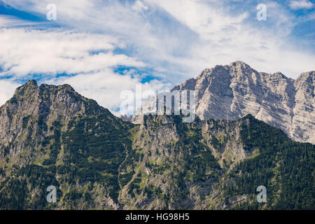 Hochgebirge in Berchtesgaden-Nationalpark, Bayern, Deutschland Stockfoto