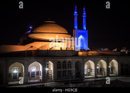 800 Jahre alten grand, congregational Jameh Moschee von Yazd Stadt im Iran Stockfoto