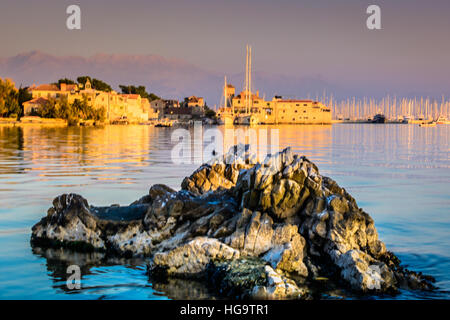 Adria-Küste in Kroatien, Europa. Stockfoto