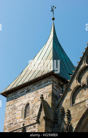 Stavanger Kathedrale, Byparken, Stavanger, Rogaland, Norwegen. Stockfoto