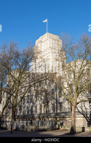 Senat Haus, Russell Square, Bloomsbury, London, UK Stockfoto