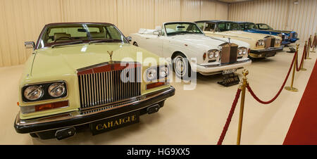 Torre Loizaga antiken und klassischen Auto-Museum, die einzige Rolls-Royce-Sammlung mit Modellen, die zwischen 1910-1998 hergestellt. Stockfoto