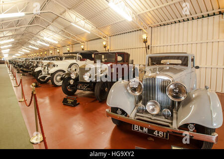 Torre Loizaga antiken und klassischen Auto-Museum, die einzige Rolls-Royce-Sammlung mit Modellen, die zwischen 1910-1998 hergestellt. Stockfoto