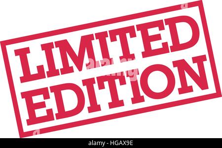 Limitierte Auflage-Stempel Stock Vektor
