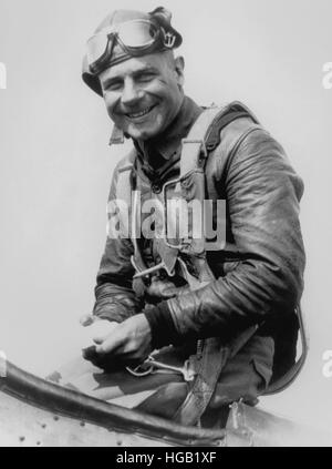 Porträt von Air Force General James Jimmy Doolittle. Stockfoto