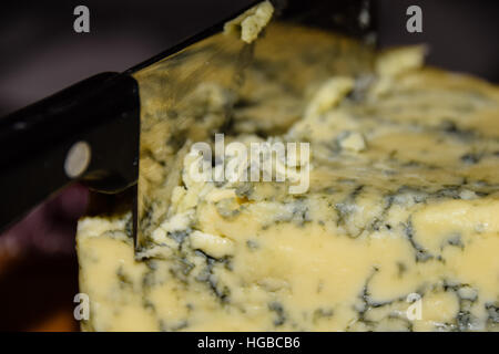 Blue Stilton Käse Stockfoto