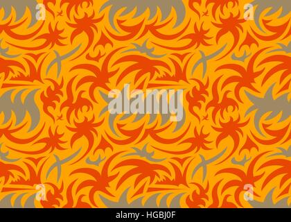 Abstrakte organische Musterdesign. Vektor-illustration Stock Vektor