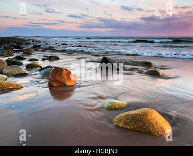 Conrads Strand, lawrencetown, Halifax County, Nova Scotia. Stockfoto