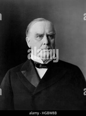 William McKinley Portrait, um 1900. Stockfoto