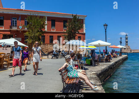 Chania Maritime Museum Kreta Chania Griechenland Stockfoto