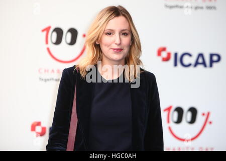 ICAP jährlichen Charity Handelstag an der City of London - Ankünfte mit: Laura Carmichael wo: London, Vereinigtes Königreich bei: 7. Dezember 2016 Stockfoto