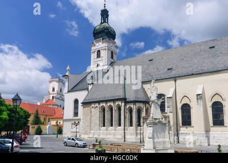 Györ (Raab): Bischofsburg, Liebe Frau Kathedrale, Györ-Moson-Sopron, Ungarn Stockfoto