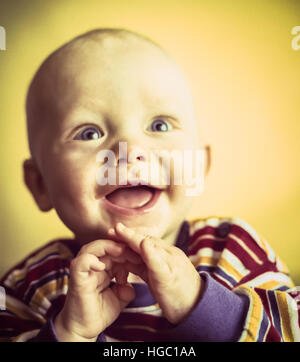 Glücklich, lächelnden jungen. Stockfoto