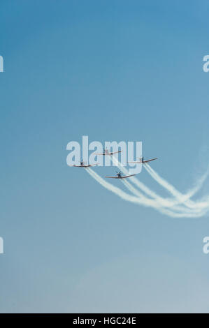 Yom Haatsmaout, Unabhängigkeitstag, Israel 2016, airshow Stockfoto