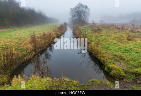 Ein Blick auf Paddington Wiesen in Warrington, Cheshire Stockfoto