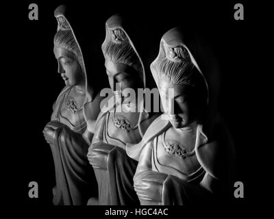 Avalokitasvara Bodhisattva Skulptur 觀音/觀世音/觀自在/菩薩/觀音菩薩/觀世音菩薩/觀自在菩薩/像 Stockfoto