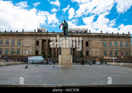 Simon-Bolivar-Denkmal in Bogota, Kolumbien Stockfoto