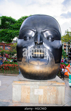 Botero Plaza in Medellin Kolumbien Stockfoto